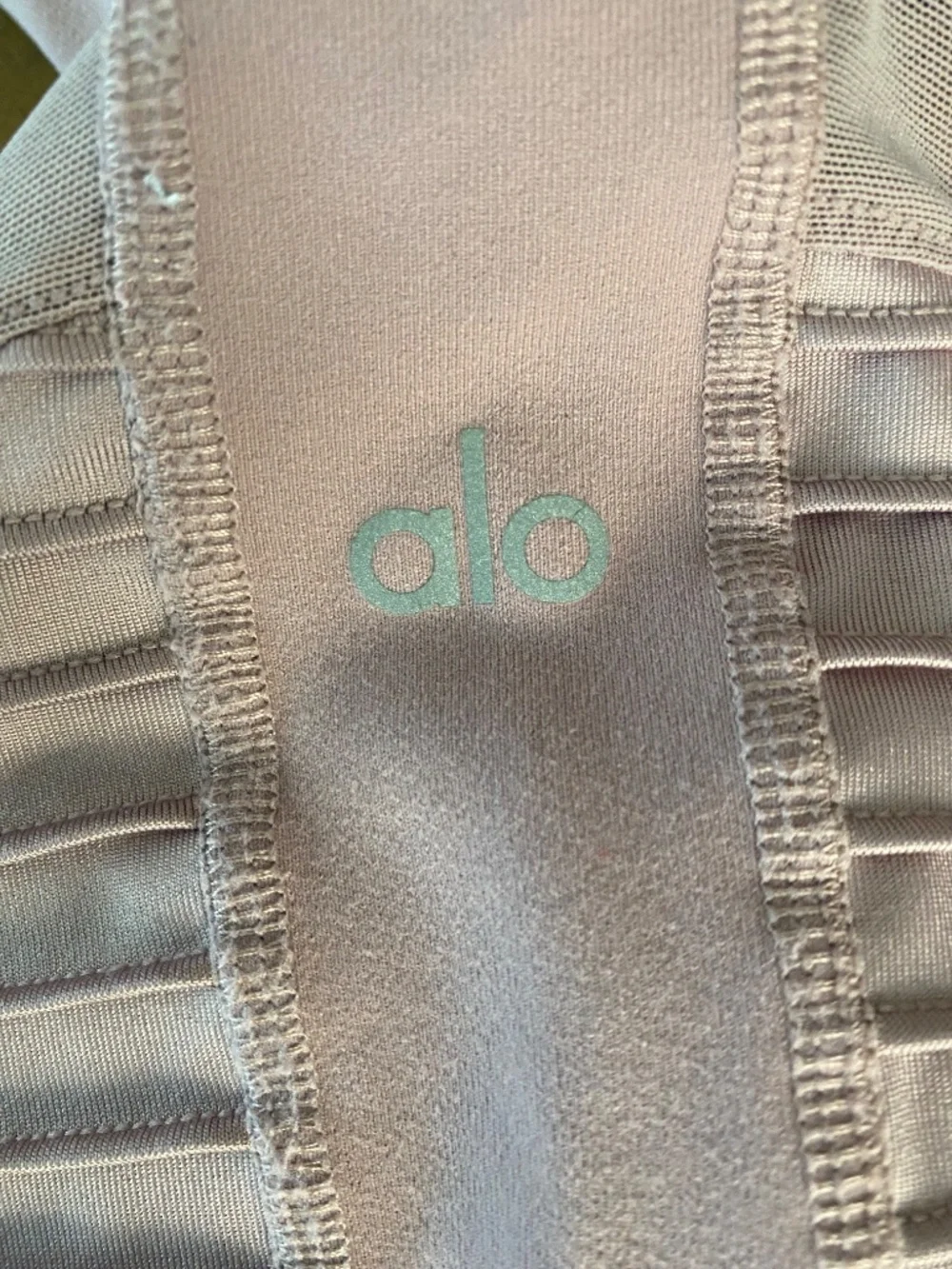 ALO High Waist Moto Legging Smoky Quartz / Smoky Quartz Glossy Size L